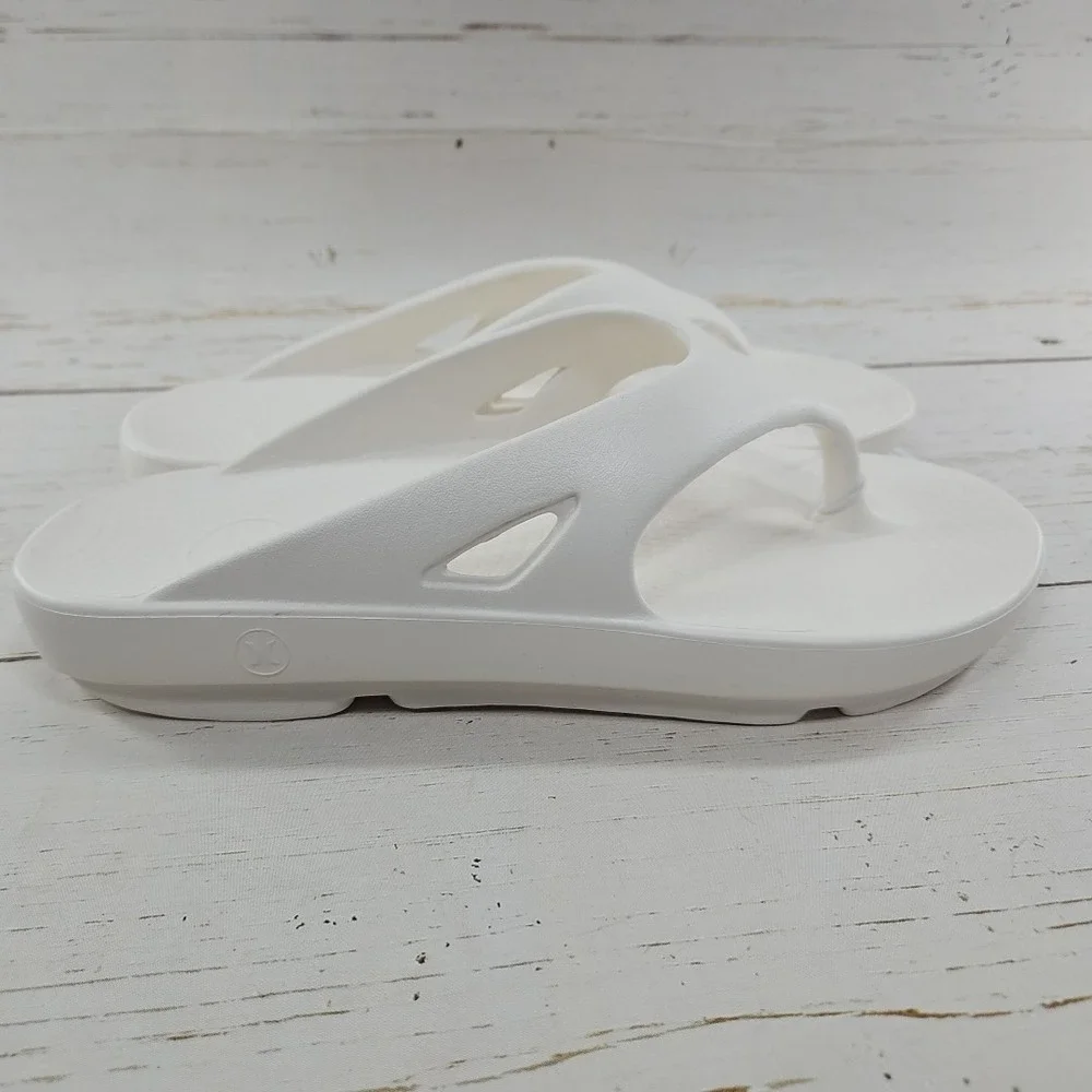 Hurley Injection Mens Size 11 Cream Flip Flop Sandals Casual‎ Recovery Non Slip